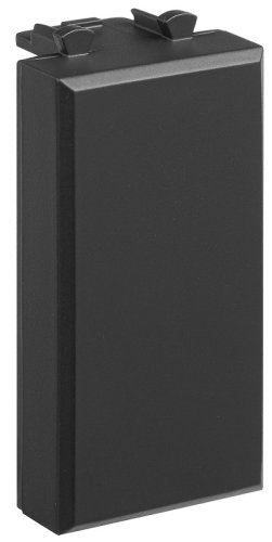 Заглушка модульная DKC Avanti 1-м. 1 мод. черный матовый фото Заглушка модульная DKC Avanti 1-м. 1 мод. черный матовый картинка